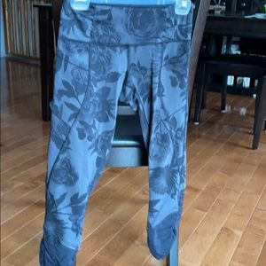 Lululemon floral pattern leggings